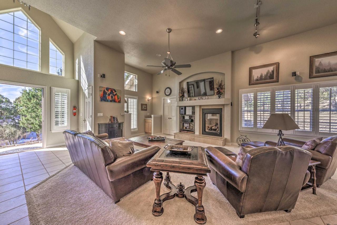 Roomy Ruidoso Retreat With Deck, Grill, And Mtn Views! Zewnętrze zdjęcie